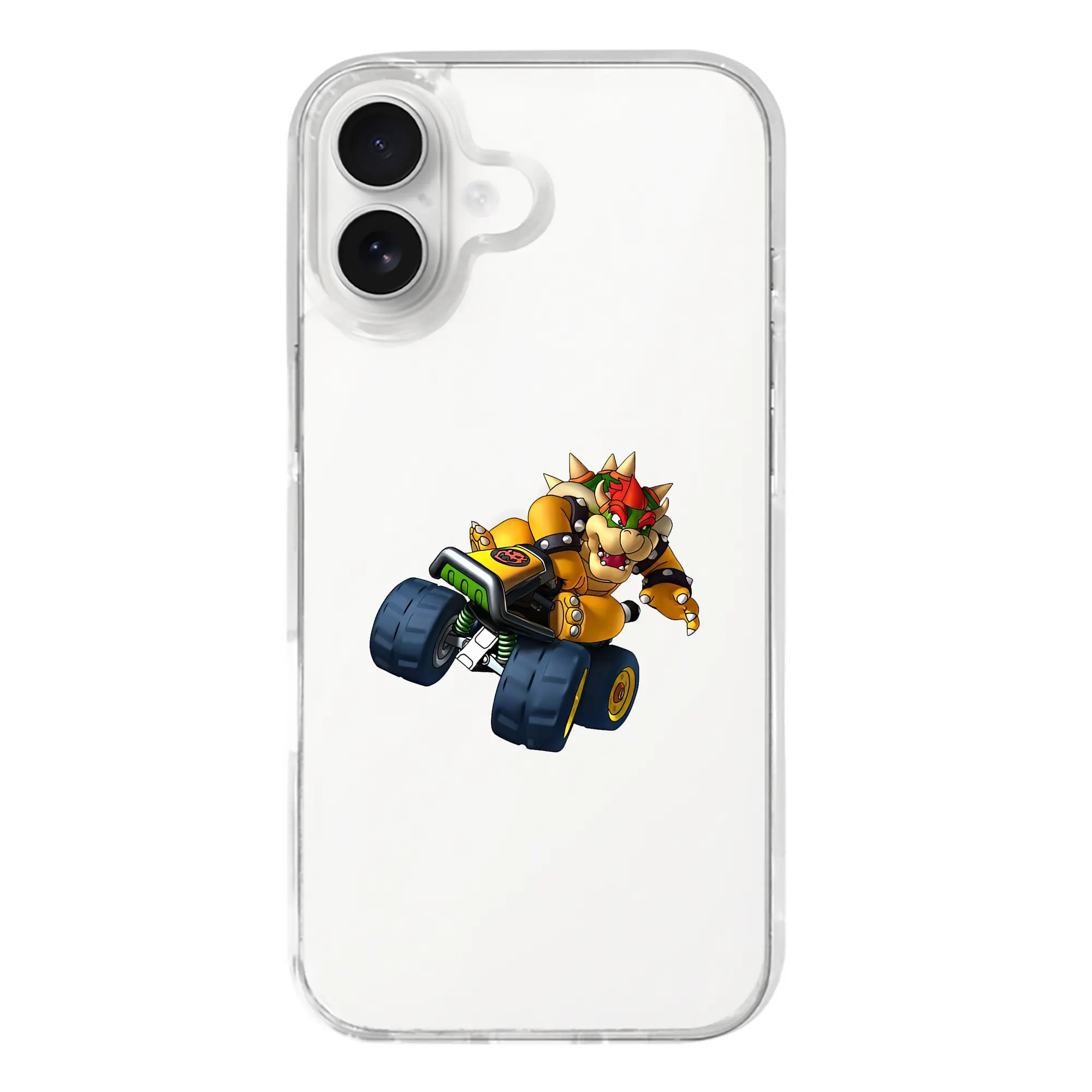 マリオ グッズ クッパ - iPhone 17シリーズ 透明スマホケース – 薄型・耐衝撃・精密フィット保護カバー